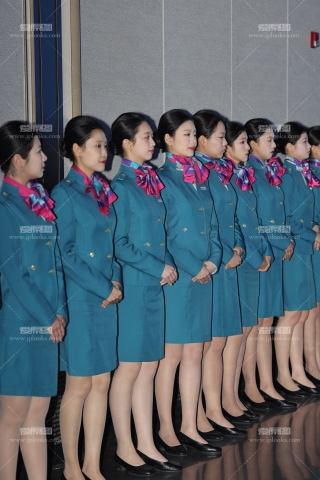 CATA民航大学一排排空乘礼仪亮眼